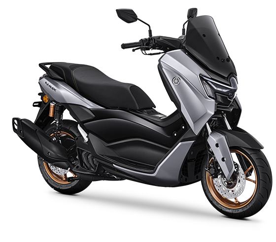 nmax turbo techmax Elixir Dark Silver